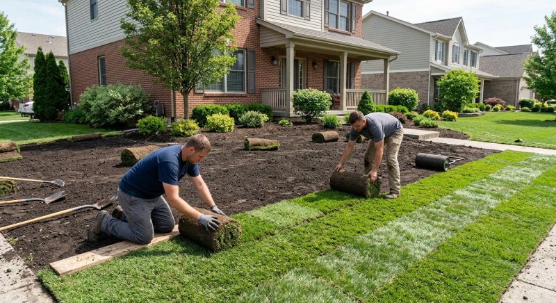 Bermuda Grass Installation in Rockwall, TX
