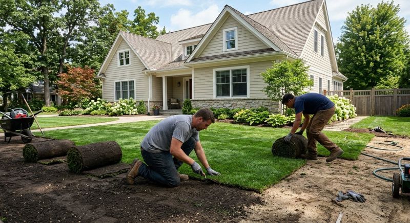 Yard Sodding in Aiken, SC